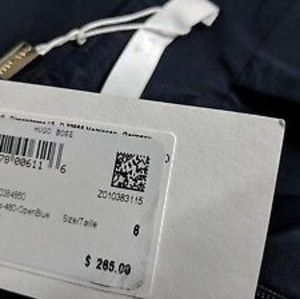 Hugo Boss Skirt With Tags Vadama 480 Open Blue Siz